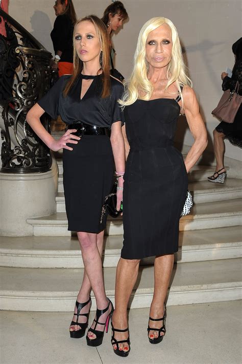 allegra beck- versace|where is donatella versace now.